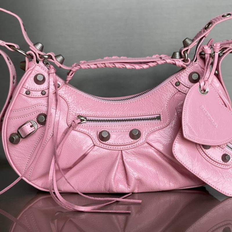 Balenciaga Bags 671307 Oil Wax Pink